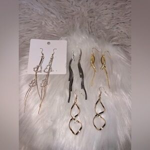 Fashion Jewelry Dangle Earrings Set